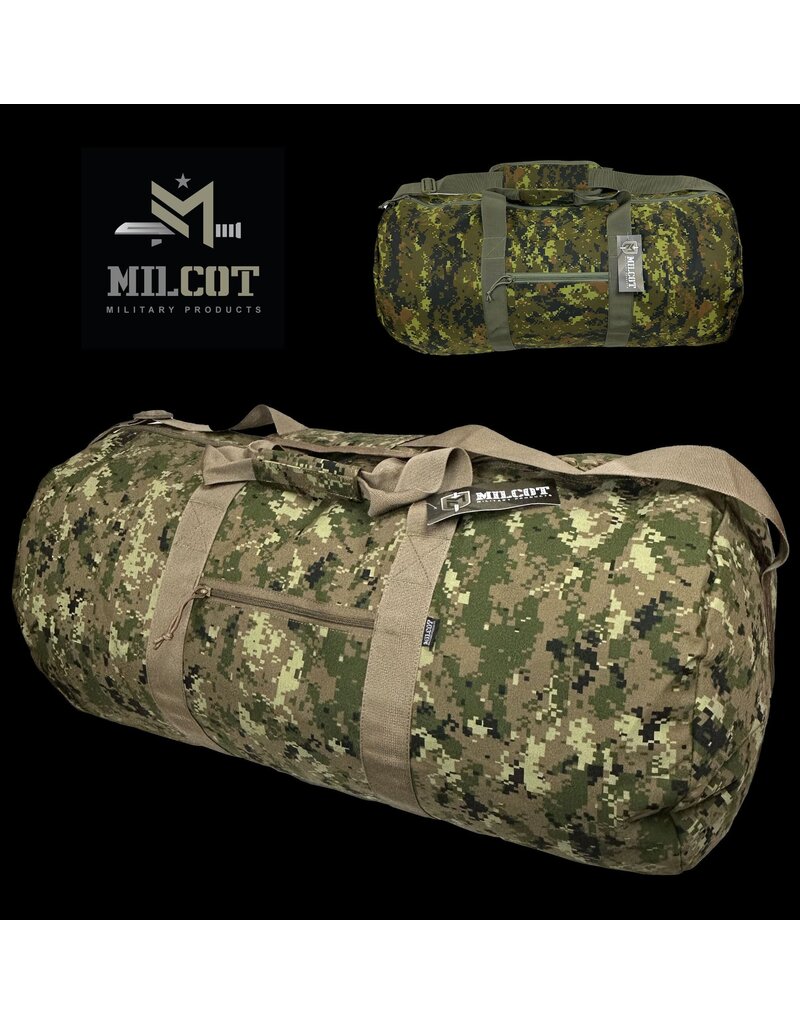 MILCOT MILITARY Kit Bag Military Camo Digi-Tan Milcot