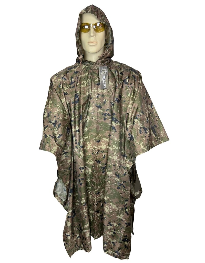 MILCOT MILITARY Poncho Camo Digi-Tan Milcot Military
