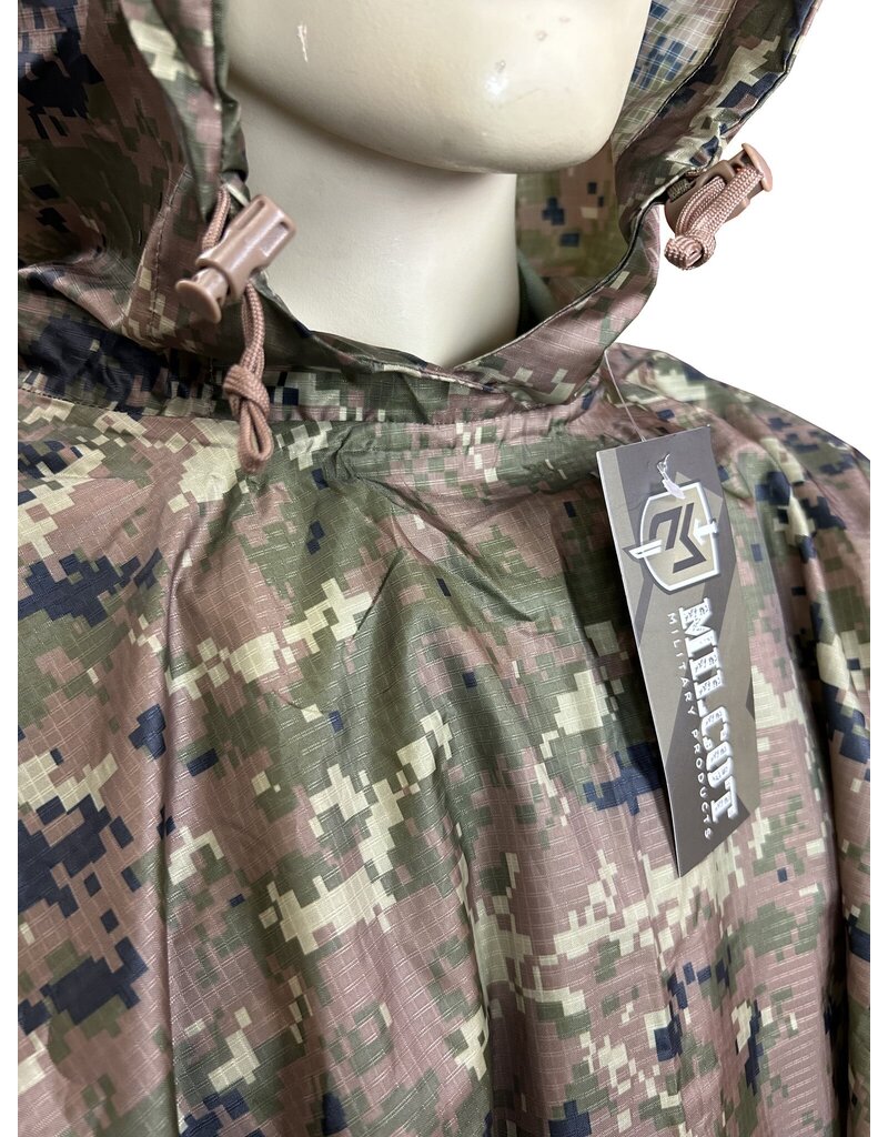 MILCOT MILITARY Poncho Camo Digi-Tan Milcot Military