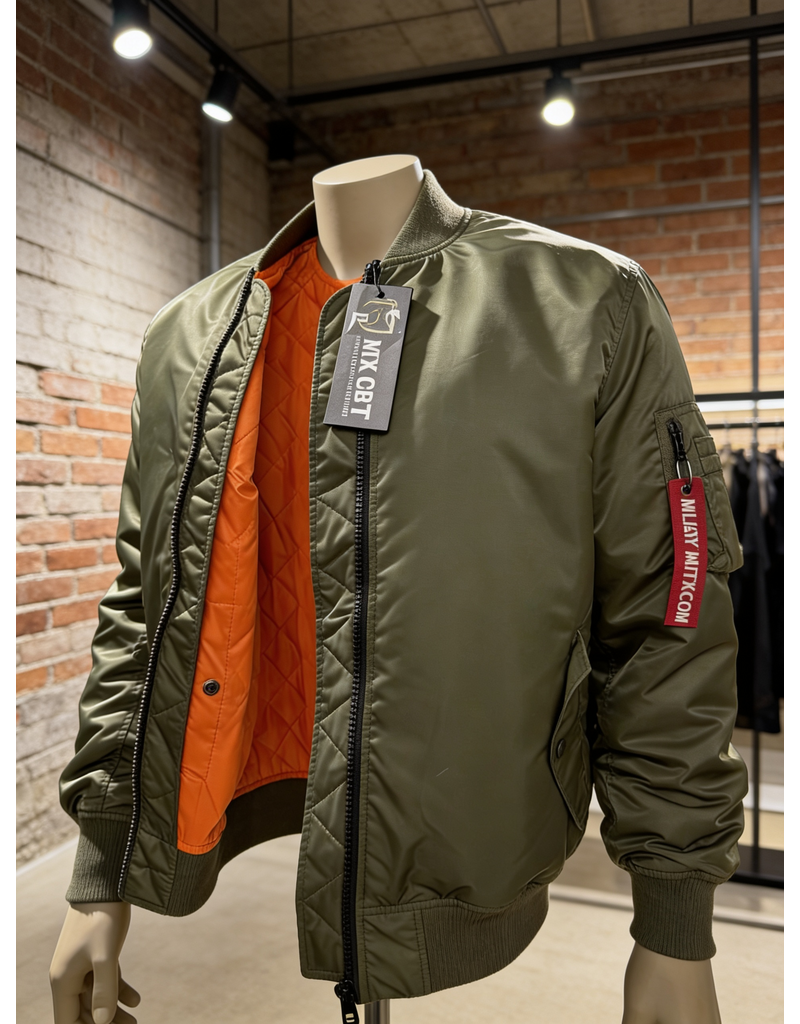 MILCOT MILITARY Manteau Aviation Bomber Milcot Military