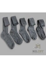 MILCOT MILITARY Bas de Laine Usagé Militaire Canadien Gris