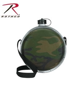 ROTHCO Gourde Ronde Camo Woodland Rothco