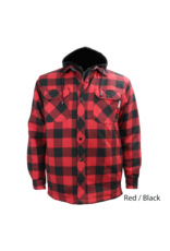 GATTS Chemise De Travail Doublée Piqué Capuche Gatts