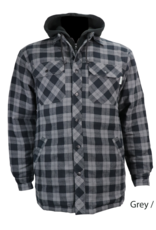 GATTS Chemise De Travail Doublée Piqué Capuche Gatts