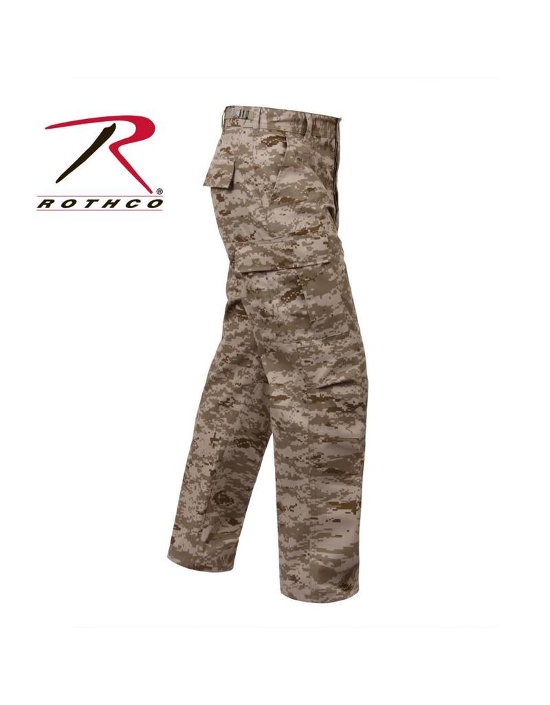 ROTHCO Pantalon Style Militaire Desert Digital