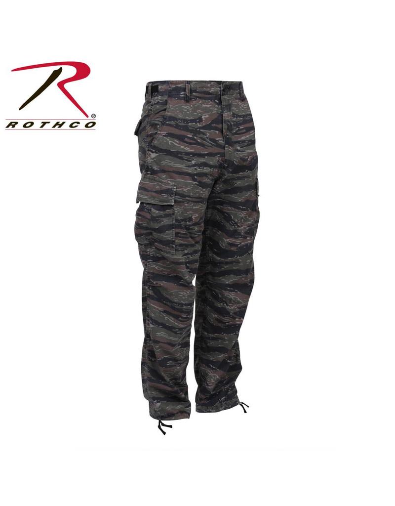 ROTHCO Pantalon Style Militaire Tiger Stripe