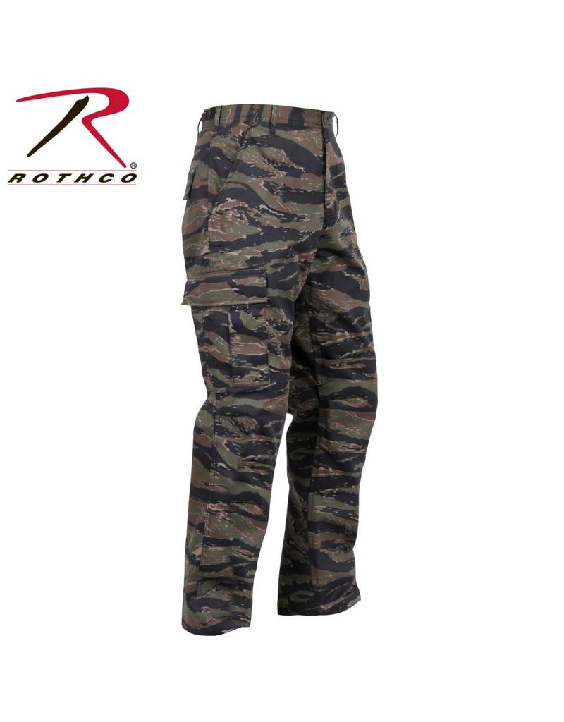 ROTHCO Pantalon Style Militaire Tiger Stripe