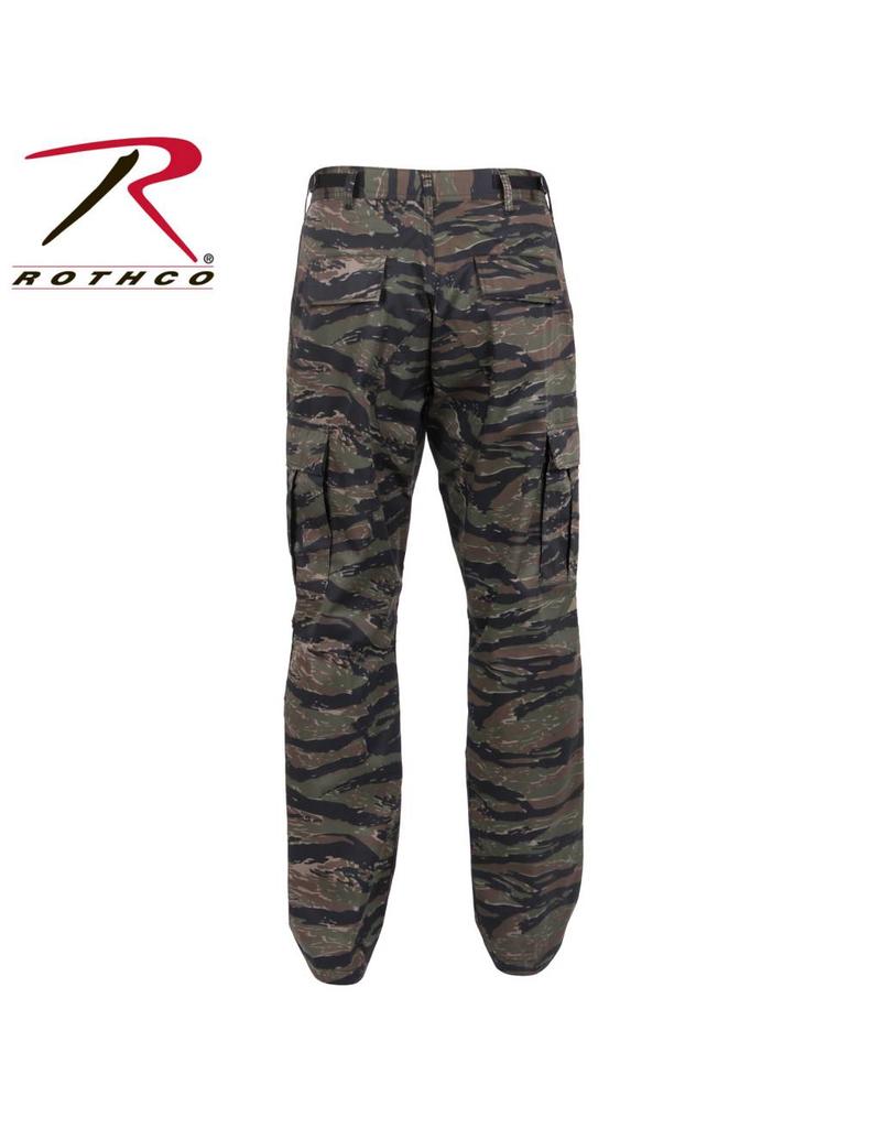 ROTHCO Pantalon Style Militaire Tiger Stripe