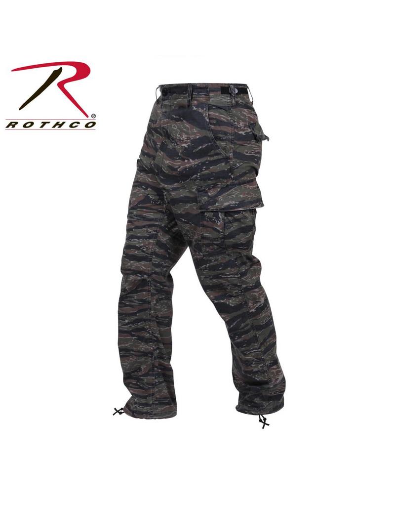 ROTHCO Pantalon Style Militaire Tiger Stripe