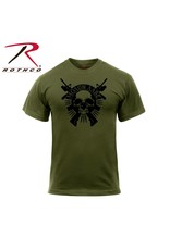ROTHCO Chandail T-Shirt Rothco Molon Labe Skull