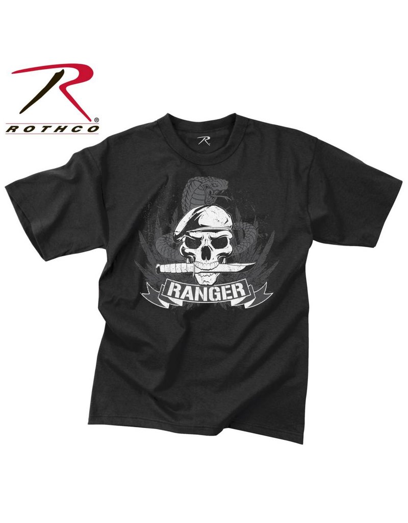 ROTHCO T-Shirt Rothco Ranger Skull