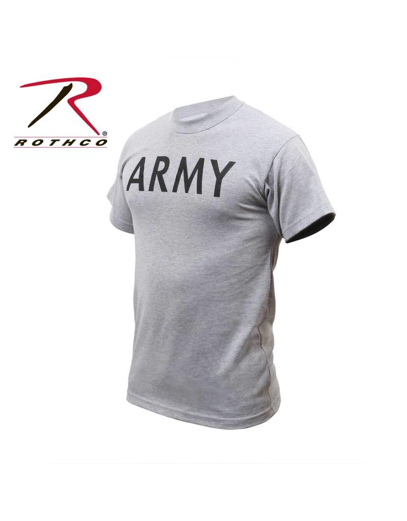 ROTHCO Chandail T-Shirt Rothco Army Gris