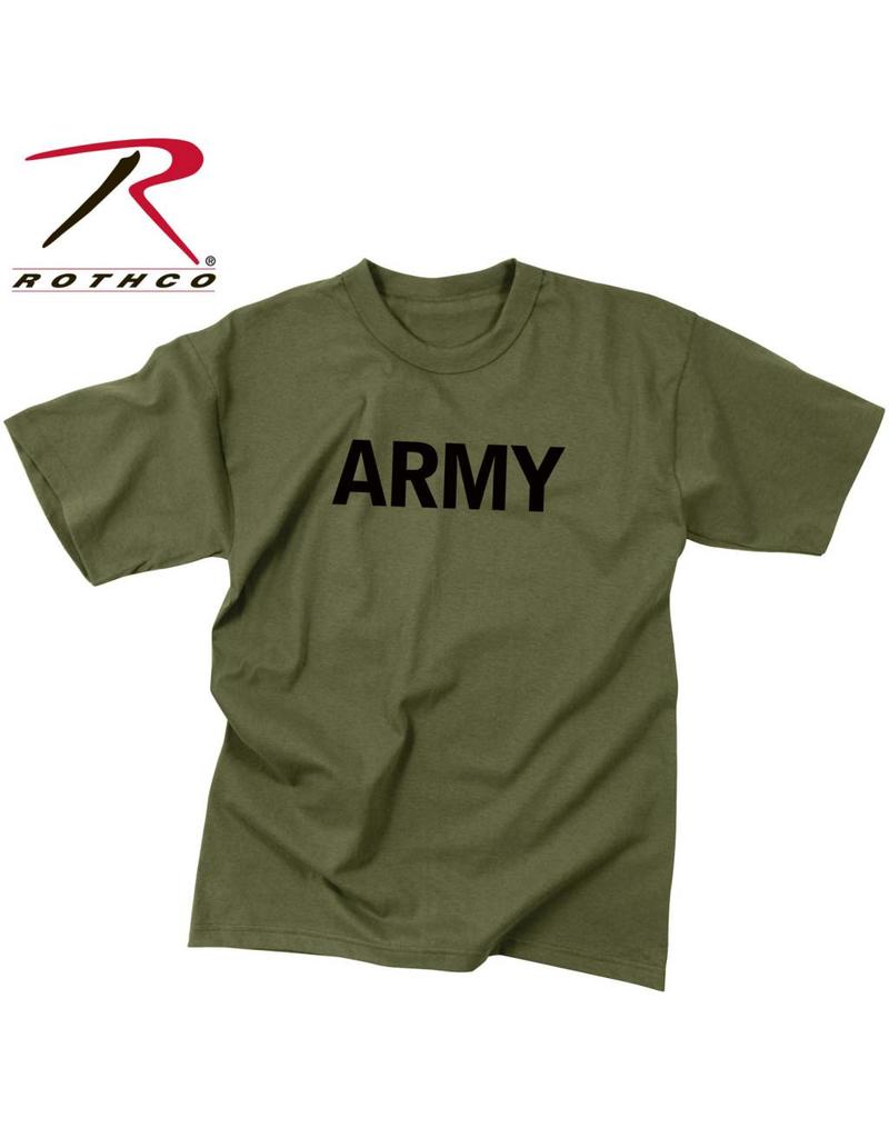 ROTHCO Rothco Olive Drab Military Physical Training T-Shir