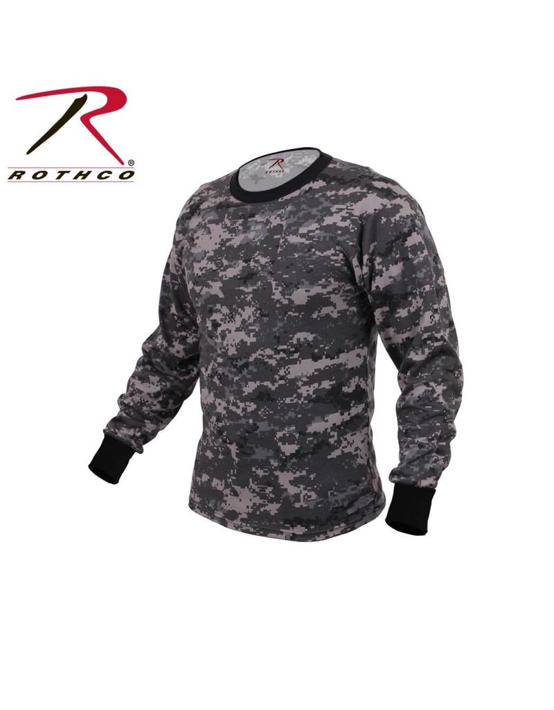 ROTHCO Rothco Long Sleeve Digital Camo T-Shirt Subdued