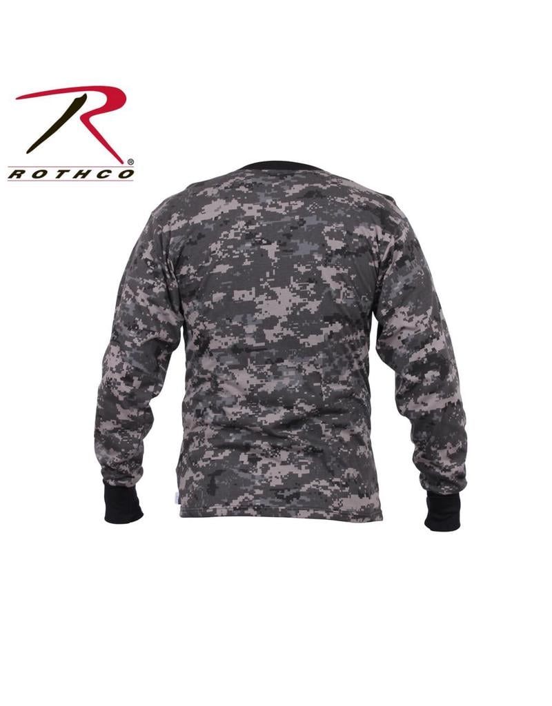 ROTHCO Rothco Long Sleeve Digital Camo T-Shirt Subdued