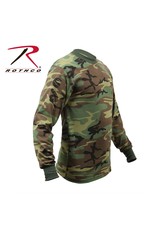 ROTHCO Rothco Long Sleeve Camo T-Shirt Woodland