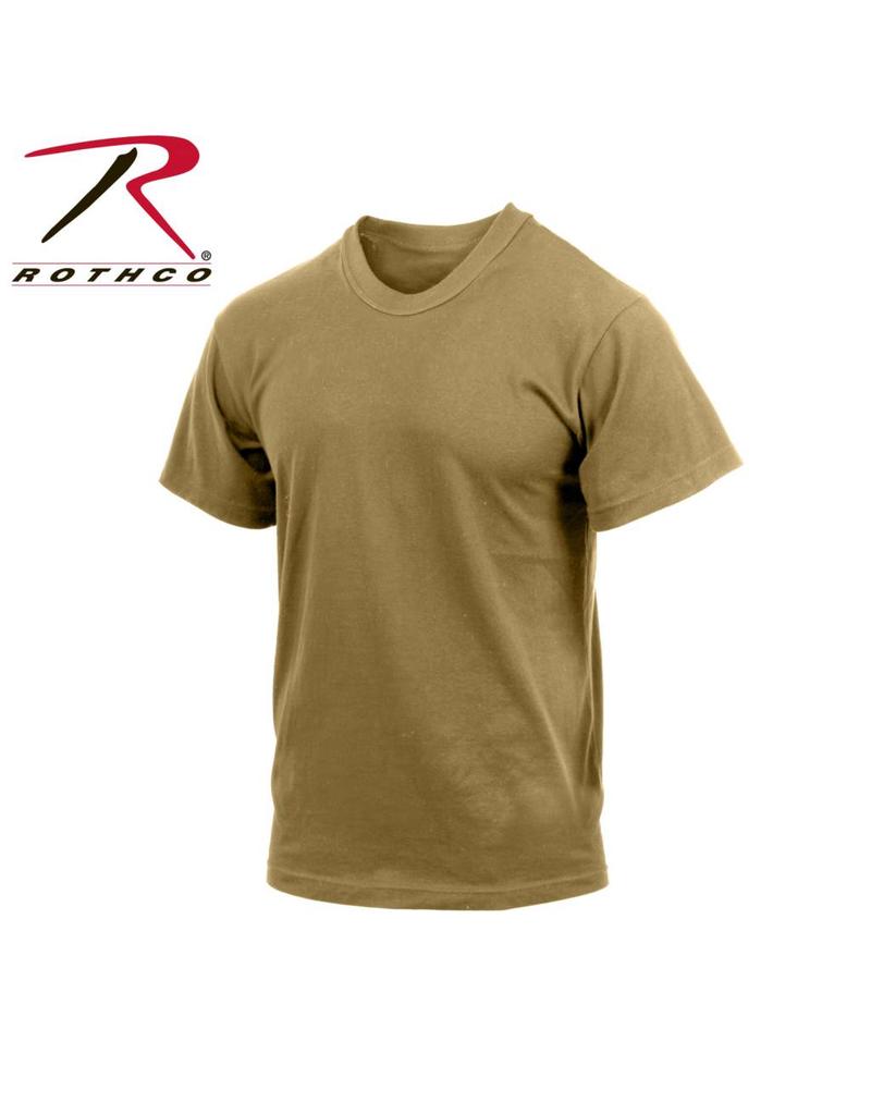 ROTHCO Rothco Moisture Wicking T-Shirts Coyote