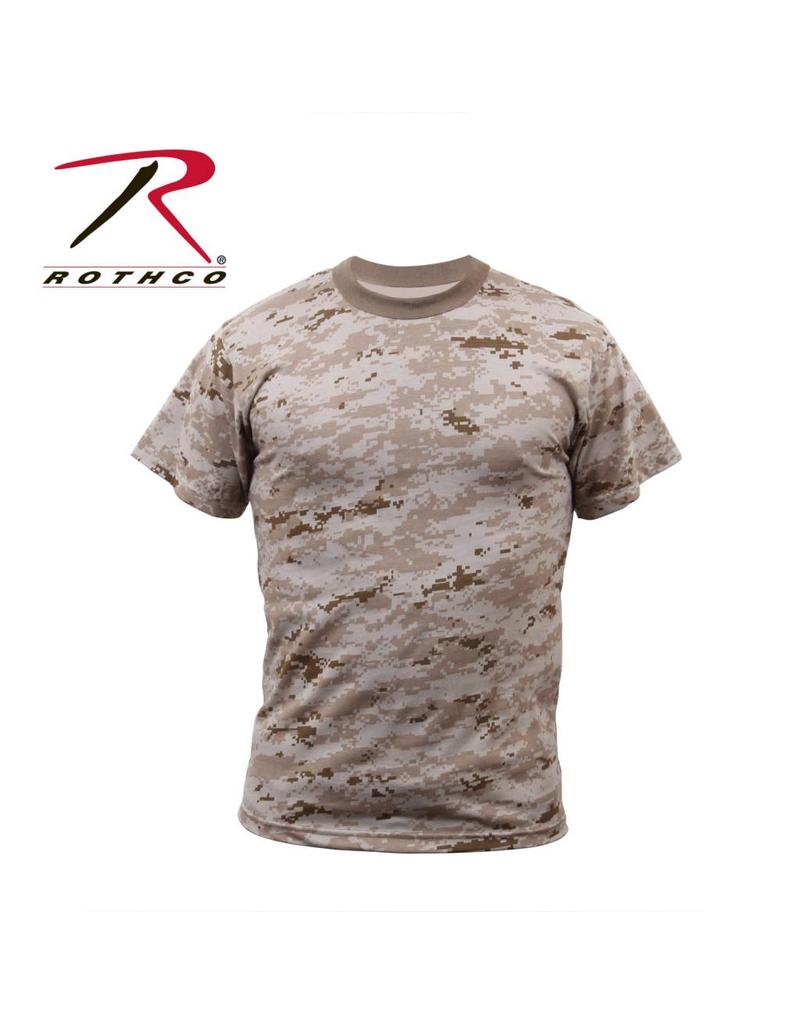 ROTHCO Chandail T-Shirt Rothco Digital Desert