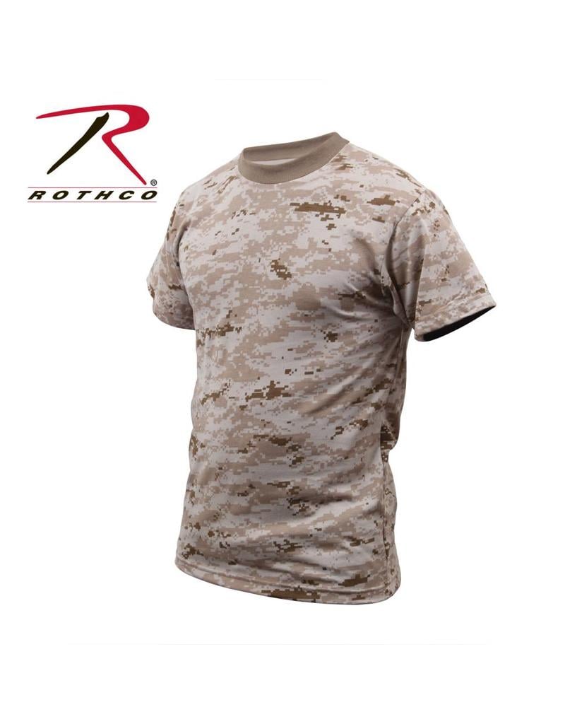 ROTHCO Chandail T-Shirt Rothco Digital Desert