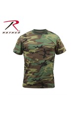 ROTHCO Chandail T-Shirt Rothco  Woodland Camo