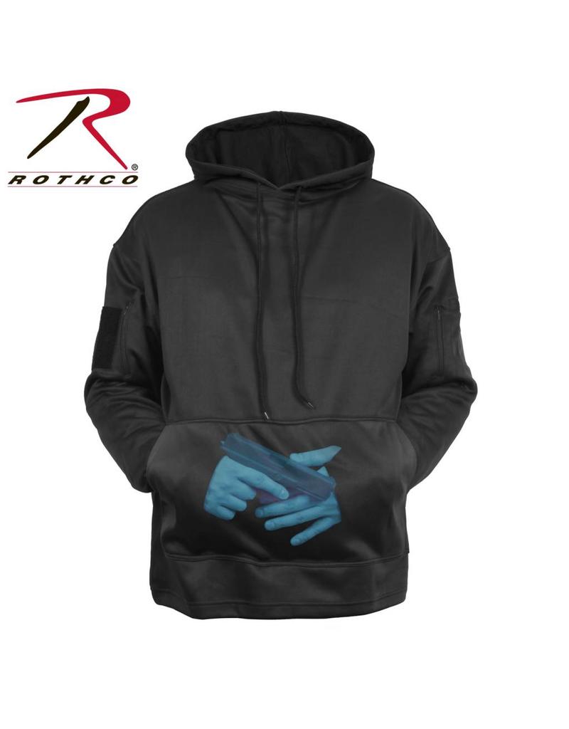  Rothco Conceal-Ops Security Hoodie – Tactical Public Safety Hooded  Sweatshirt – 4XL Black: Clothing, Shoes & Jewelry