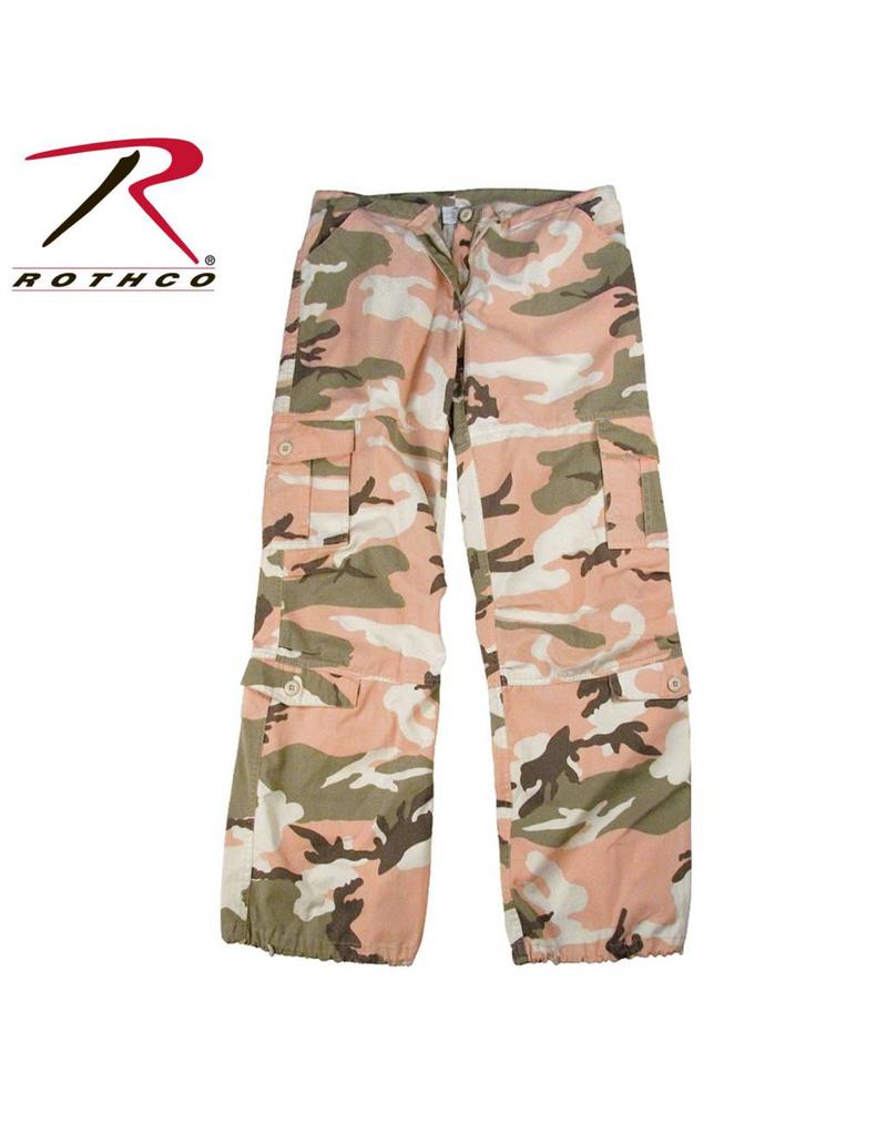 ROTHCO Rothco Womens Camo Vintage Paratrooper Fatigue Pants