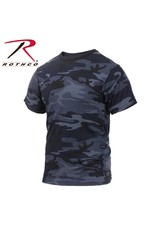 ROTHCO T-shirt Chandail Camo Bleu De Nuit Rothco