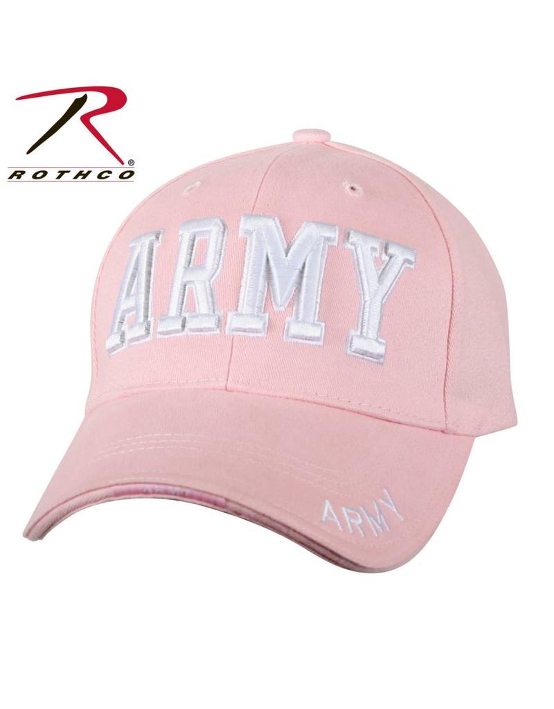 ROTHCO Rothco Deluxe Army Wife Pink Low Profile Insignia Cap