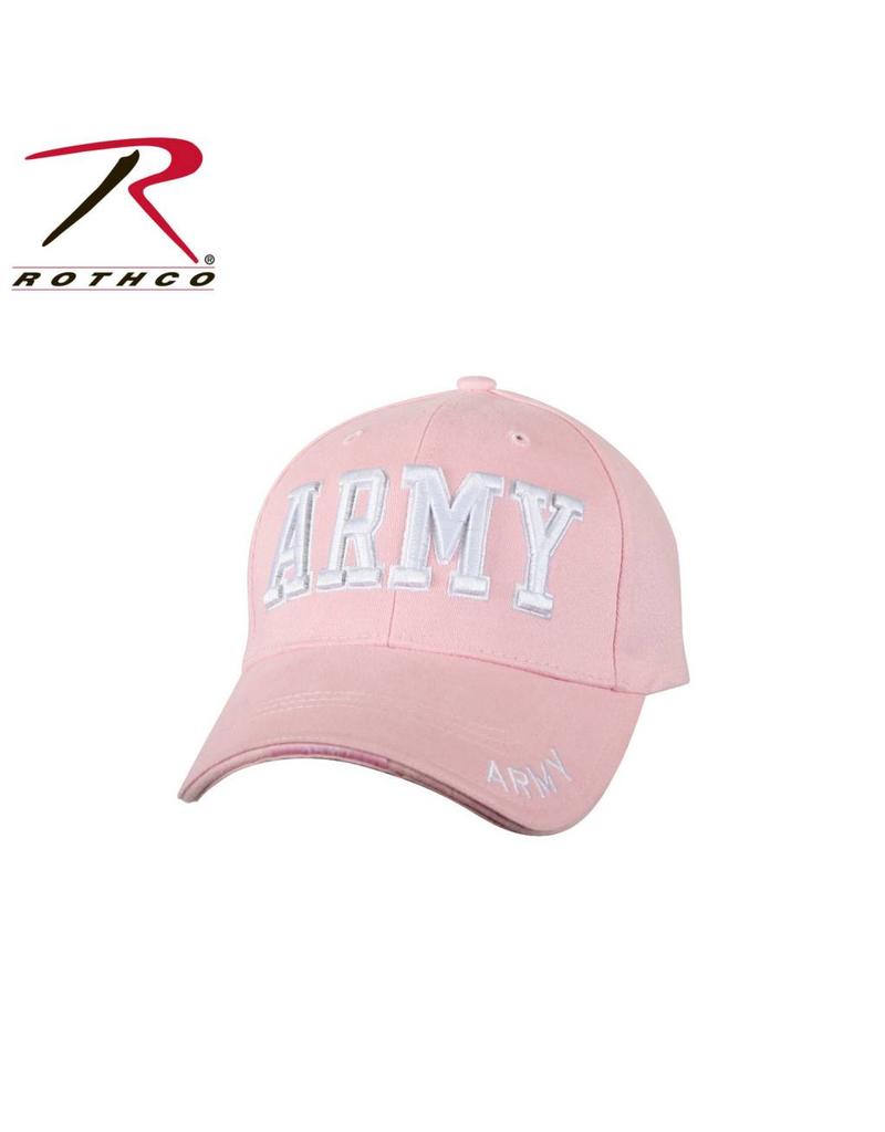 ROTHCO Rothco Deluxe Army Wife Pink Low Profile Insignia Cap