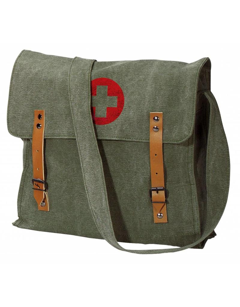 Rothco Vintage Medic Bag With Cross - Army Supply Store Military