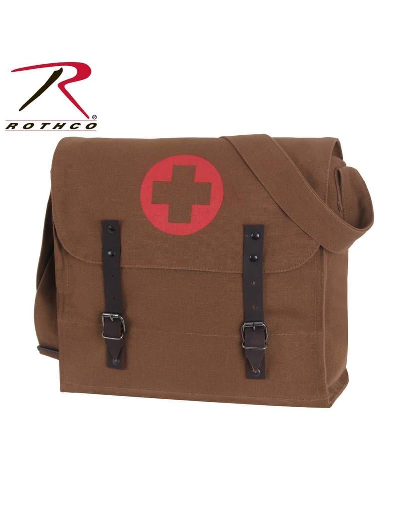 Rothco Vintage Medic Bag With Cross - Army Supply Store Military