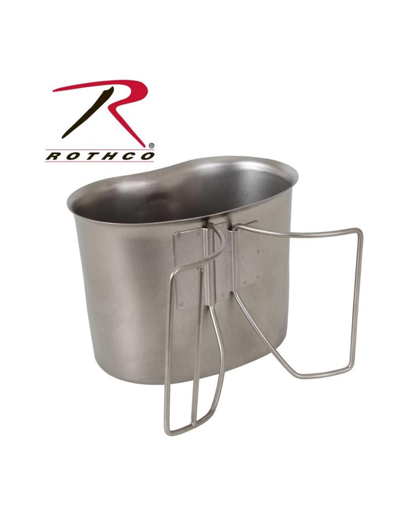 ROTHCO Rothco GI Style Stainless Steel Canteen Cup