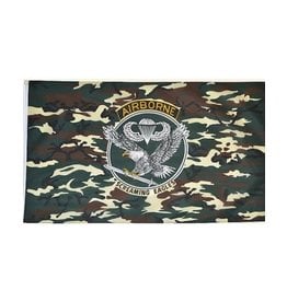 DRAPEAU IMPORT Airborne Flag Camo Eagle