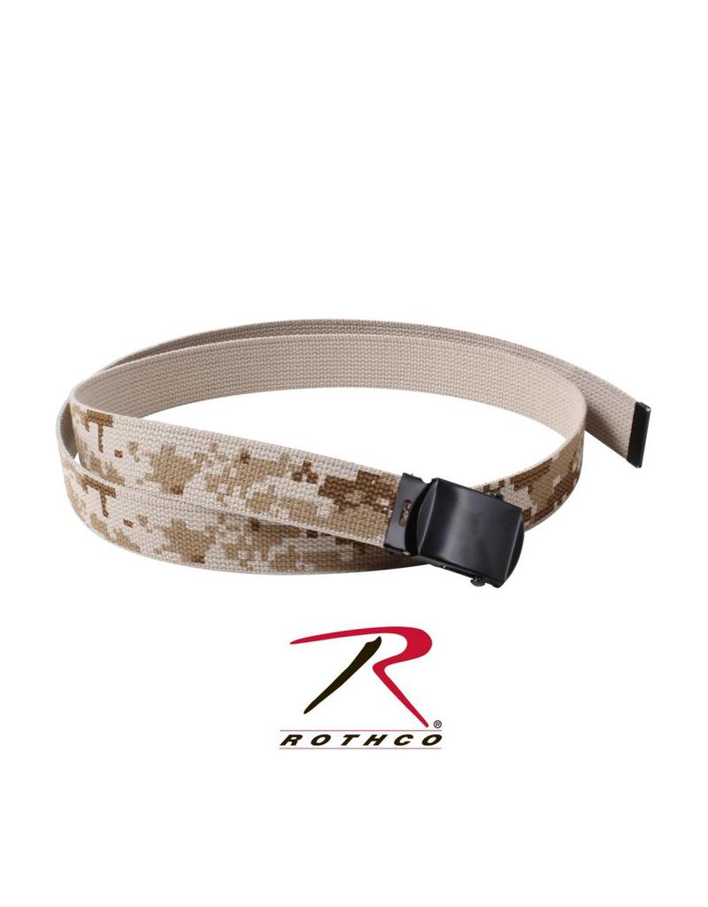 ROTHCO Rothco Camouflage Belt (6) Cotton Military