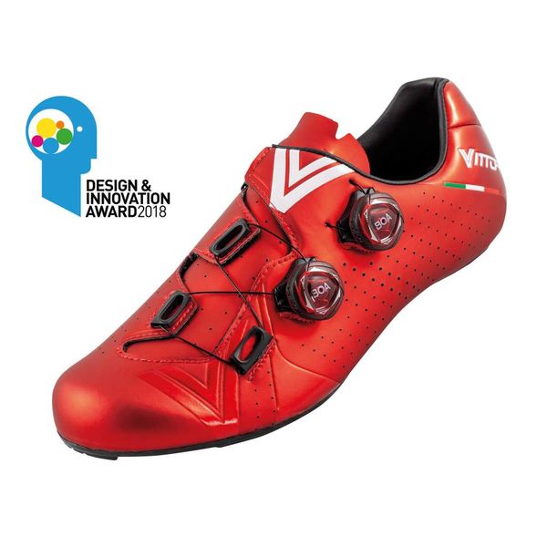 Vittoria Velar Road Shoes - Red 