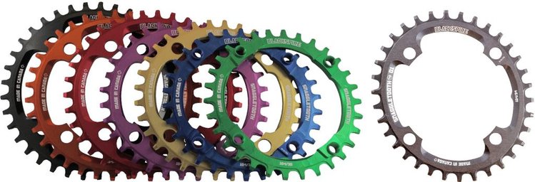 BLACKSPIRE Plateau 104 BCD 32T, Noir