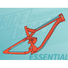 Ridewrap Essential Frame Protection Kit, Collective Series, Clear Gloss Finish
