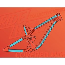 Ridewrap Covered Frame Protection Kit, MTB S/M