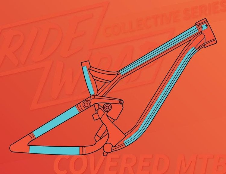 Ridewrap Covered Frame Protection Kit, MTB S/M