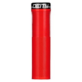 handlebar grips, Knuckleduster, 132mm, red, Pair