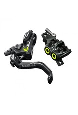 Magura MT7 Pro Disc Brake, Black and Neon Yellow, /each (fits Front or Rear, Flip-Flop)