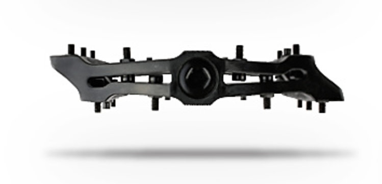 HT PÉDALE MOUNTAIN HIPPY KILLER P12NA STEEL PINS NOIR