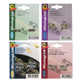 KMC MISSINGLINK 10 vitesses Carton de 2 paires ARG