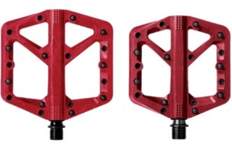 CRANK BROTHERS PÉDALE STAMP1 ROUGE - PETITE