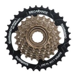 Roue libre 6 vitesses, 14-34D