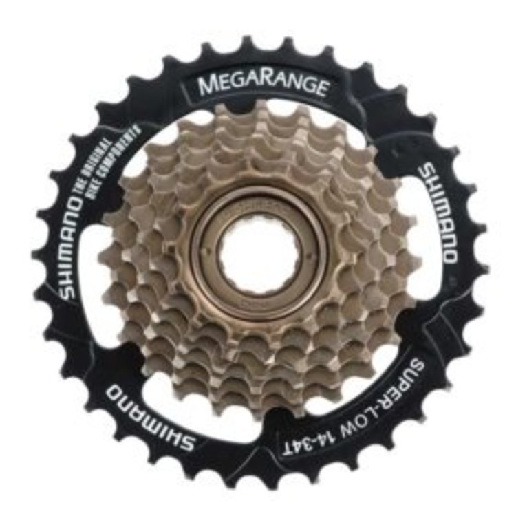 Roue libre 6 vitesses, 14-34D