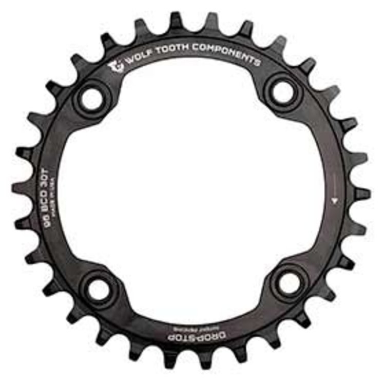 Wolftooth Plateau 30D, BCD: 96mm, Shimano, Noir