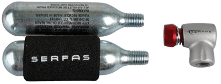 SERFAS GONFL CO2 MB-3 MIKRO BLST ALU