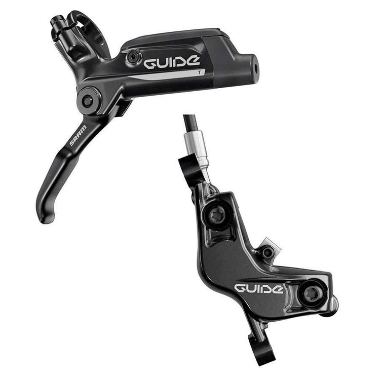 Sram Hydraulic brake, Guide T, aluminum, rear black