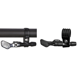 KS Levier pour tige de selle, aluminium noir, Southpaw